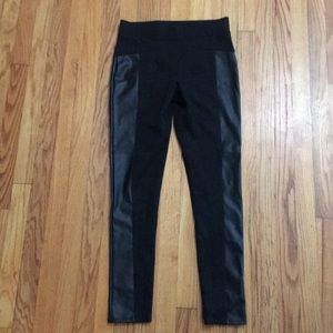 BCBG Leather Leggings